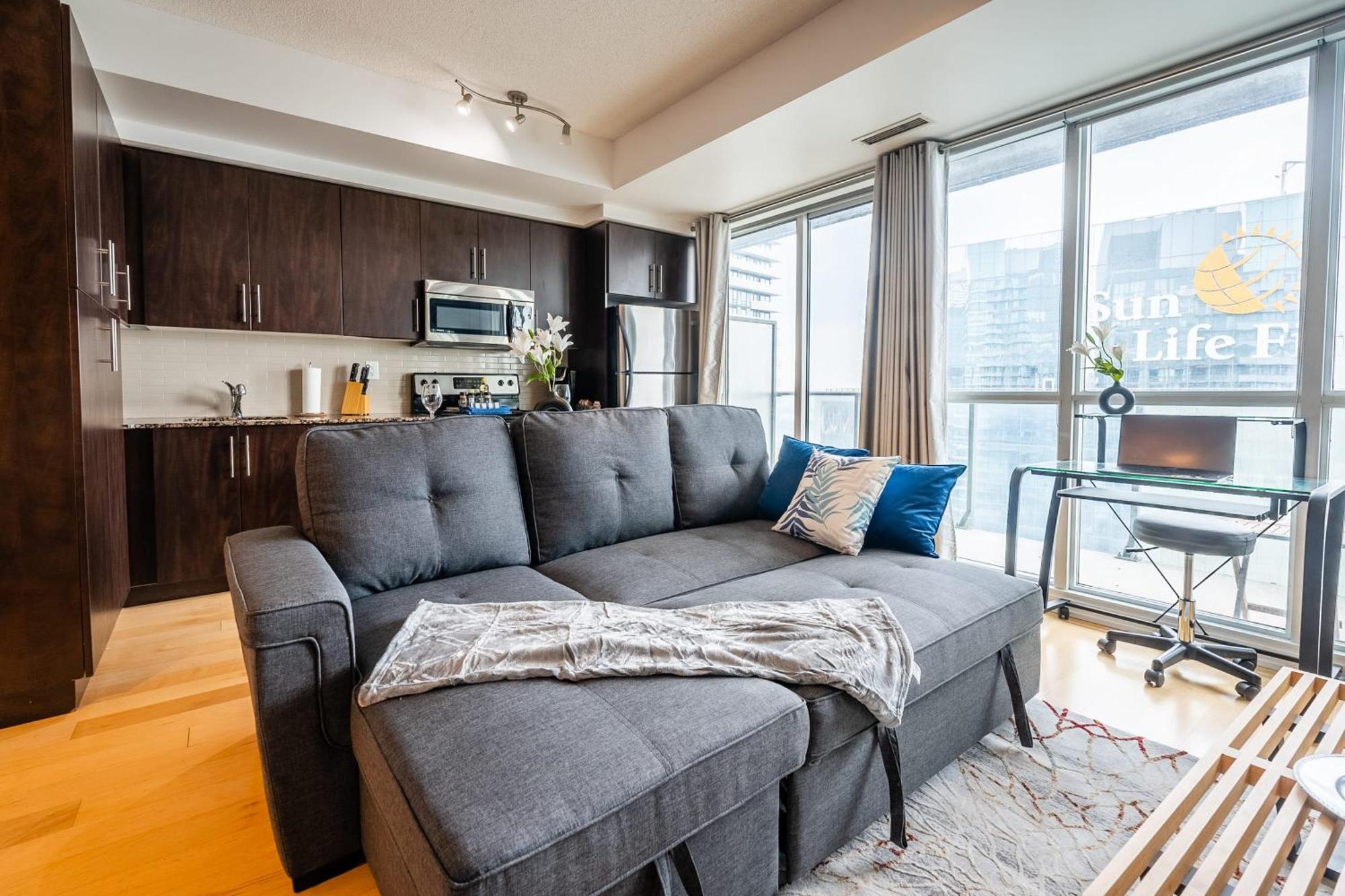 1Br Luxury Condo - Downtown Торонто Экстерьер фото